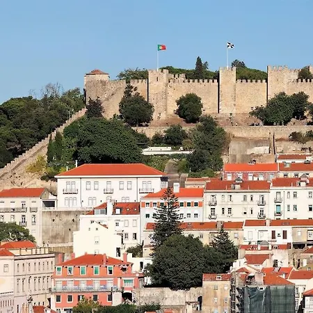 Lägenhet Sj1d+e Heart Of Baixa New A/c Spacious 2 Apts 5br2ba