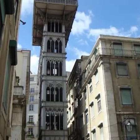 Sj1d+e Heart Of Baixa New A/c Spacious 2 Apts 5br2ba Лісабон
