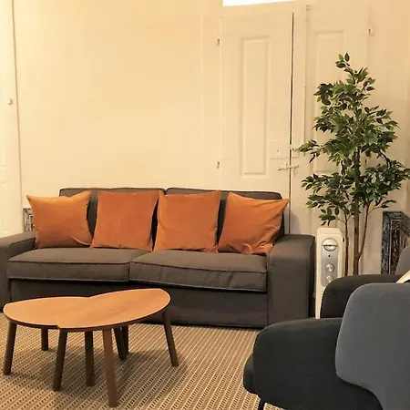 Sj1d+e Heart Of Baixa New A/c Spacious 2 Apts 5br2ba Апартаменти