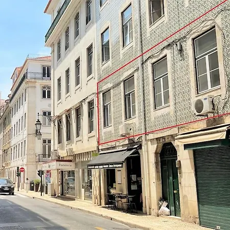 Lägenhet Sj1d+e Heart Of Baixa New A/c Spacious 2 Apts 5br2ba